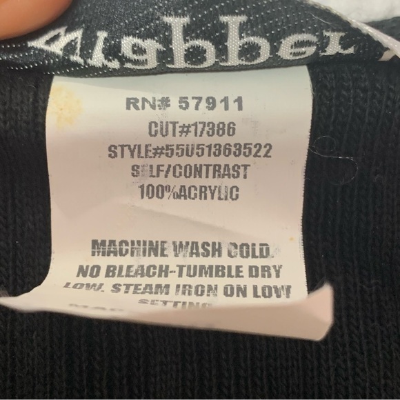 VTG Y2K Wrapper Black Cardigan Sweater Top S - Picture 5 of 10